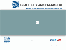 Tablet Screenshot of greeley-hansen.com